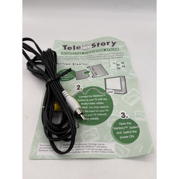 Vintage Tele Story Interactive Story Book System Dora SpongeBob Winnie The Pooh - Picture 8 of 8